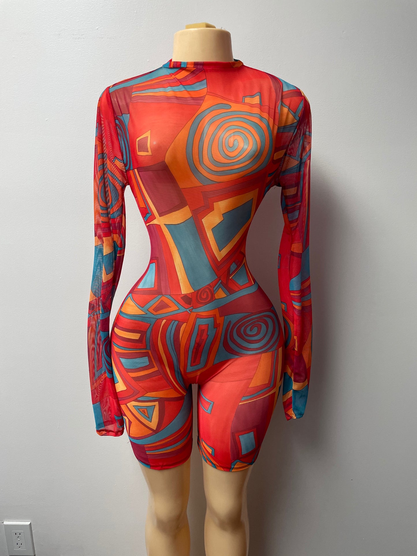 Picasso Sheer Bodysuit